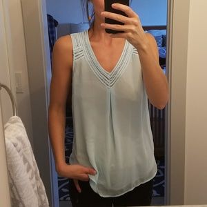 Daniel Rainn sleeveless blouse.